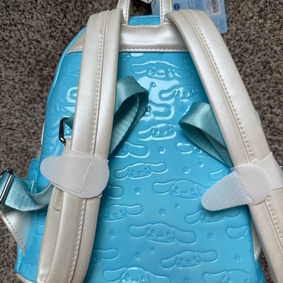Sanrio Cinnamaroll Loungefly Blue and Cream Backpack, NWT main image 2